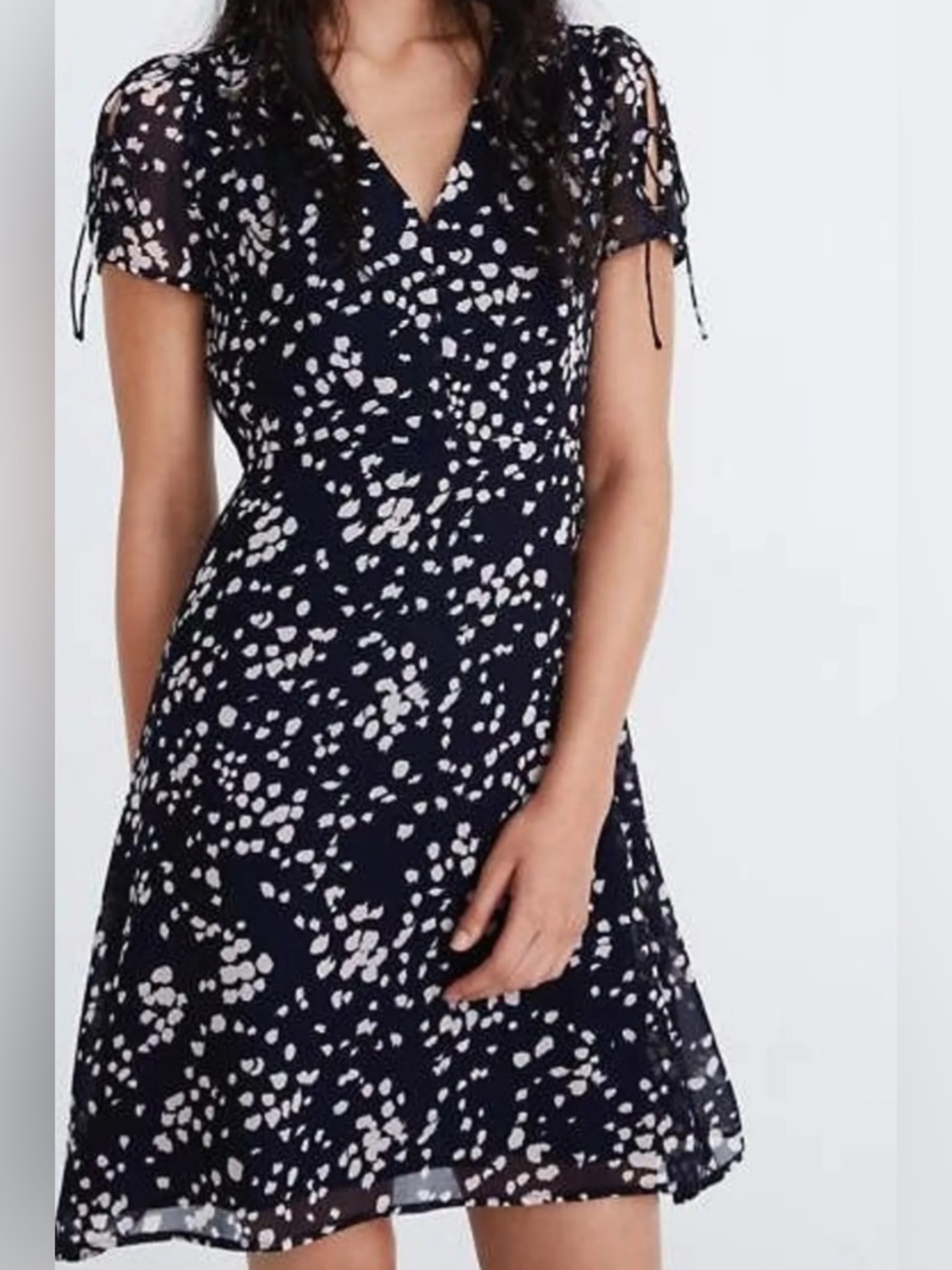 Madewell Poppy Dress in Drifting Petals